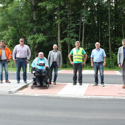 Bild vergr&ouml;&szlig;ern: Einweihung der Querungshilfen an der B307