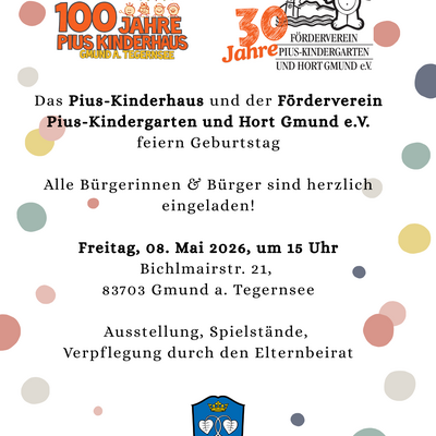 Anzeige Gemeindebote Kindergarten Jubil&auml;um