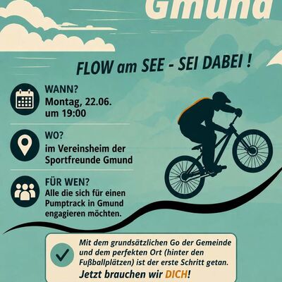Flyer Pumptrack Gmund Kick off