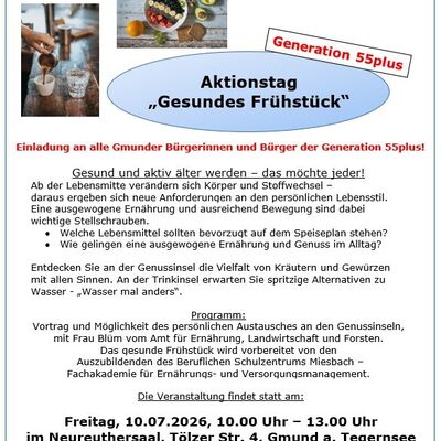 gesundes Fr&uuml;hst&uuml;ck