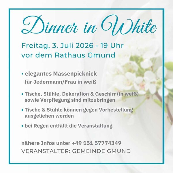 Bild vergr&ouml;&szlig;ern: Dinner in White_148x75_szm.pdf (Instagram Post)