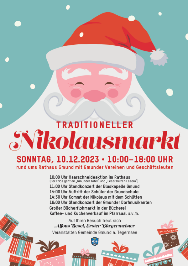 Bild vergrößern: Nikolausmarkt Plakat